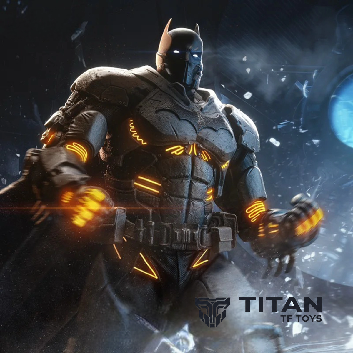 INART Batman XE Suit Arkham Origins - INA-BATXE-STD-PRE INART Batman XE Suit 01 Main