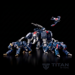 Threezero ROBO-DOU Dancouga (Kelvin Sau Redesign) Die-Cast Action Figure - Detailed View 3