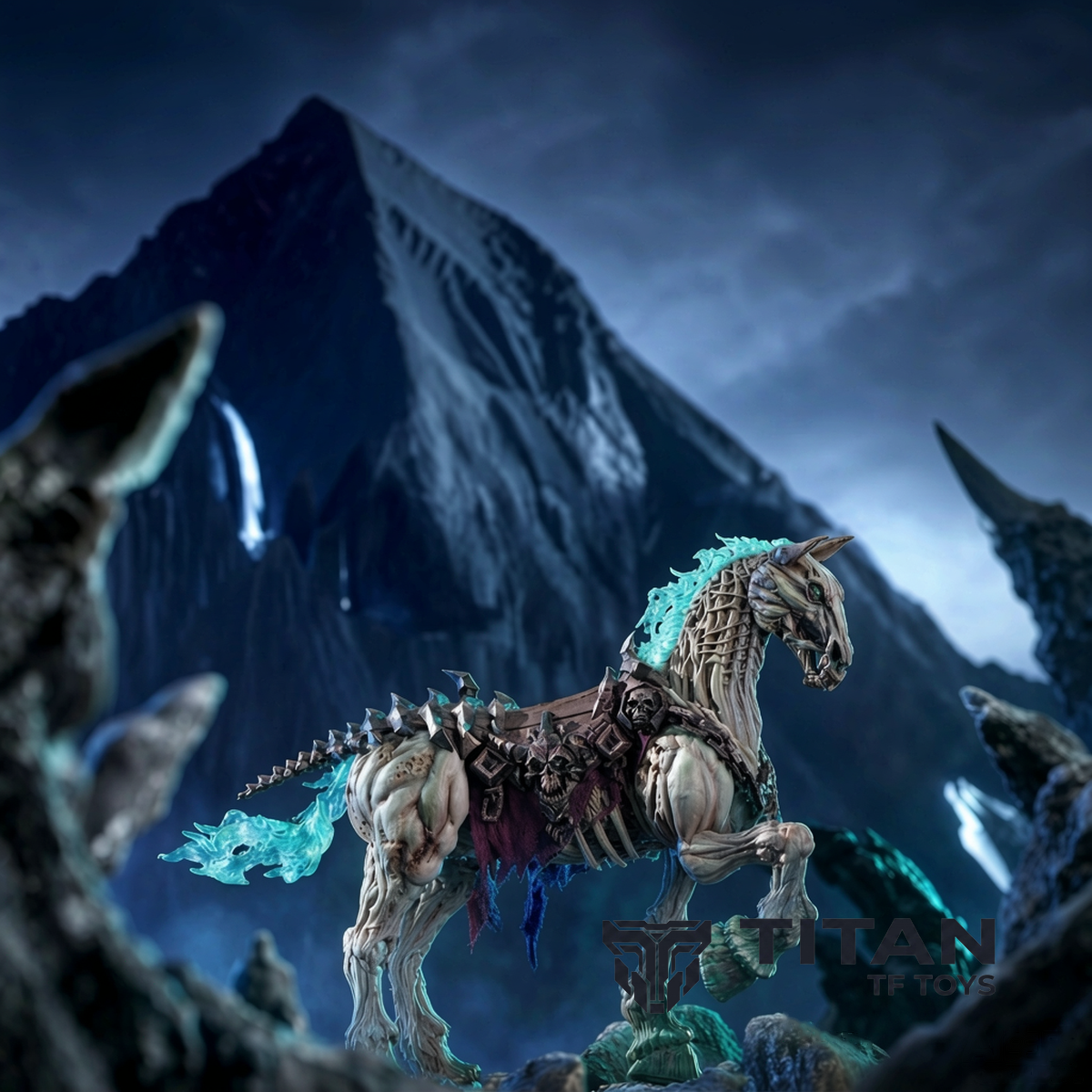 Demonflame DS01H Phantom Steed - DF-DS01H-STD-PRE Demonflame Abyss Knight Mount 01 Main