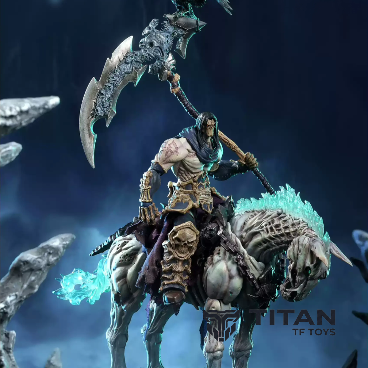 Demonflame DS01 Abyss Knight 3-in-1 Set - DF-DS01-SET-PRE Demonflame Abyss Knight Set 01 Main
