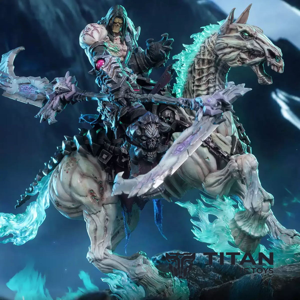 Demonflame DS01 Abyss Knight 3-in-1 Set - DF-DS01-SET-PRE Demonflame Abyss Knight Set 04