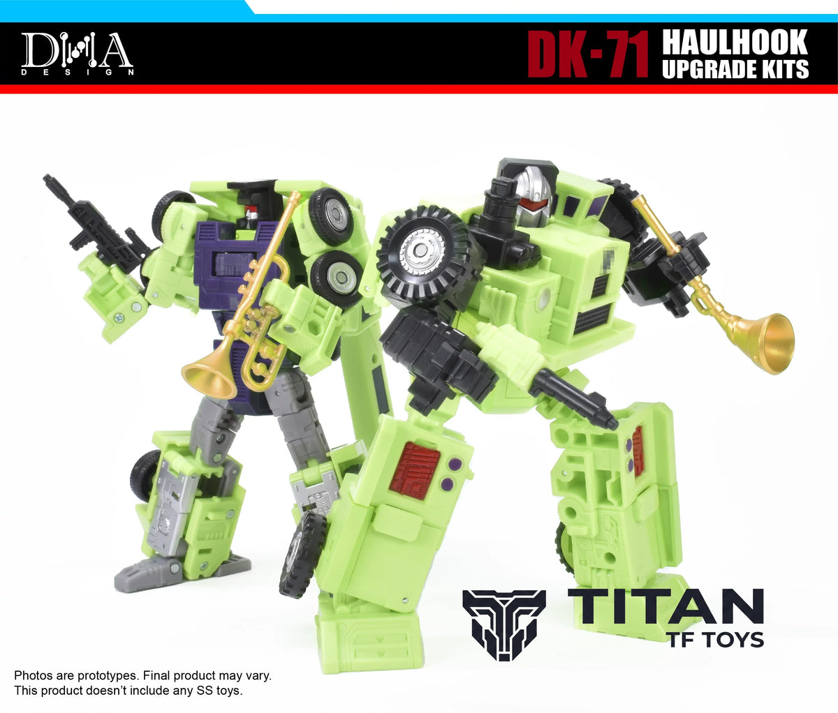 DNA Design DK-71 Studio Series SS86 Long Haul & Hook Upgrade Kit with China Exclusive Bonus