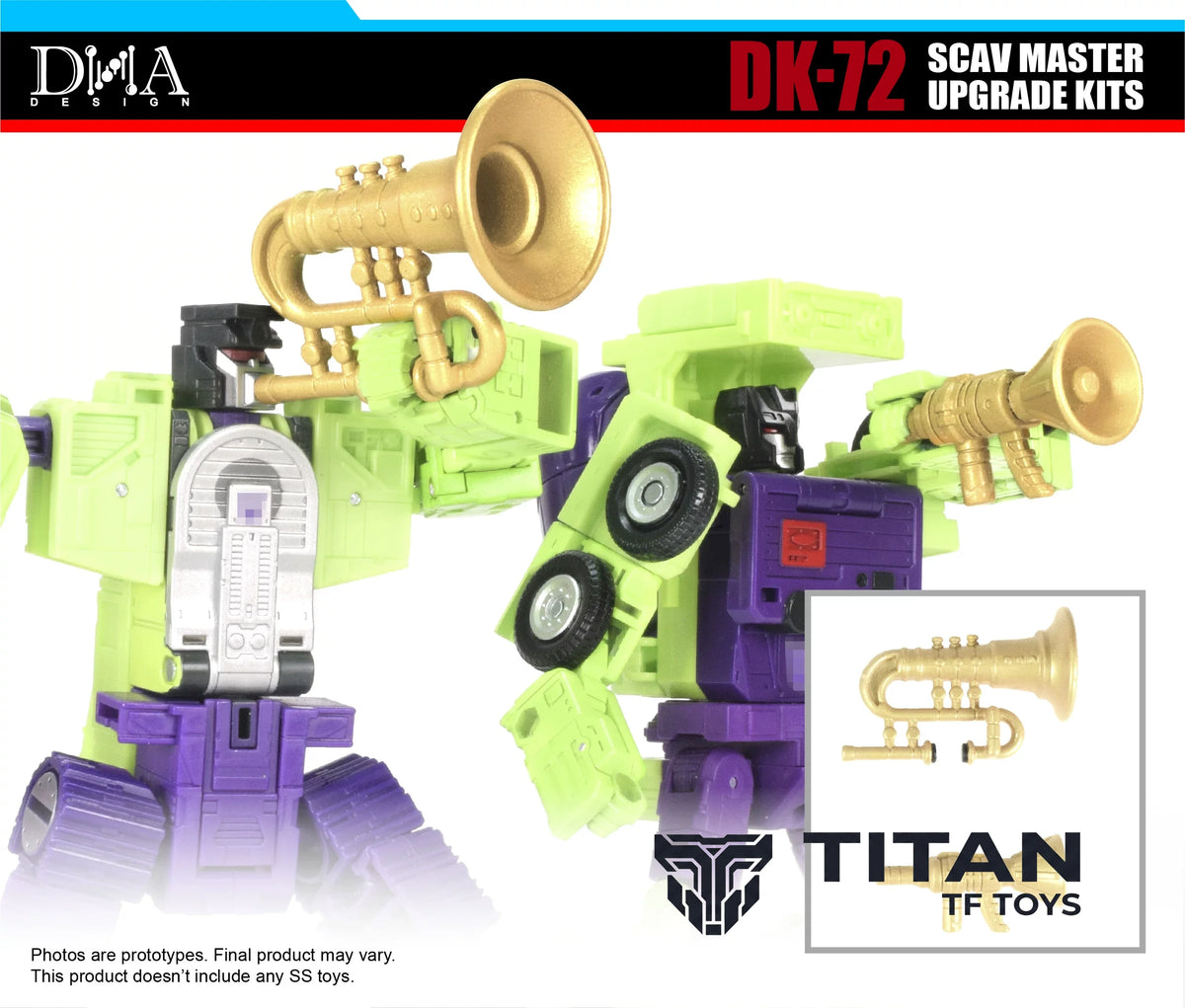 DNA Design DK-72 Studio Series SS86 Scavenger & Mixmaster Upgrade Kit with China Exclusive Bonus
