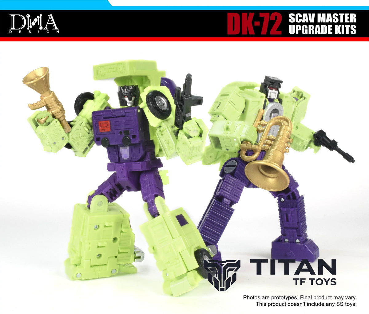 DNA Design DK-72 Studio Series SS86 Scavenger & Mixmaster Upgrade Kit with China Exclusive Bonus