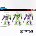 DNA Design DK-73 Studio Series 86 SS86 Devastator Combiner Mode Upgrade Kit with China Exclusive Bonus