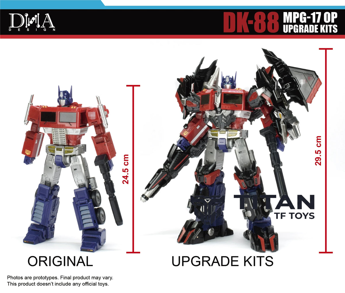 DNA Design DK-88 MPG-17 Ginrai Jet Powered Armor Upgrade Kit with First-Run Bonus [Pre-Order]