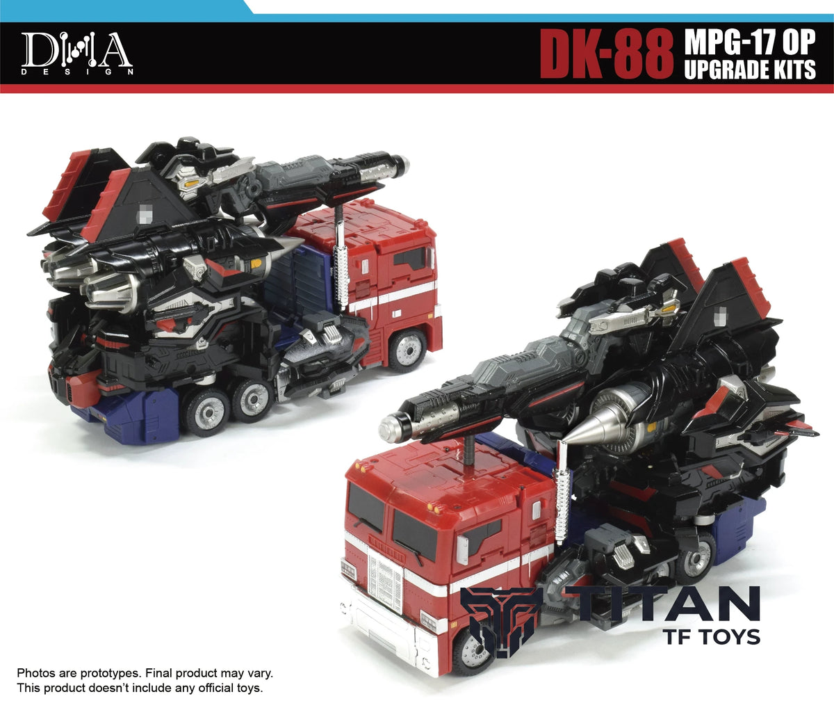 DNA Design DK-88 MPG-17 Ginrai Jet Powered Armor Upgrade Kit with First-Run Bonus [Pre-Order]