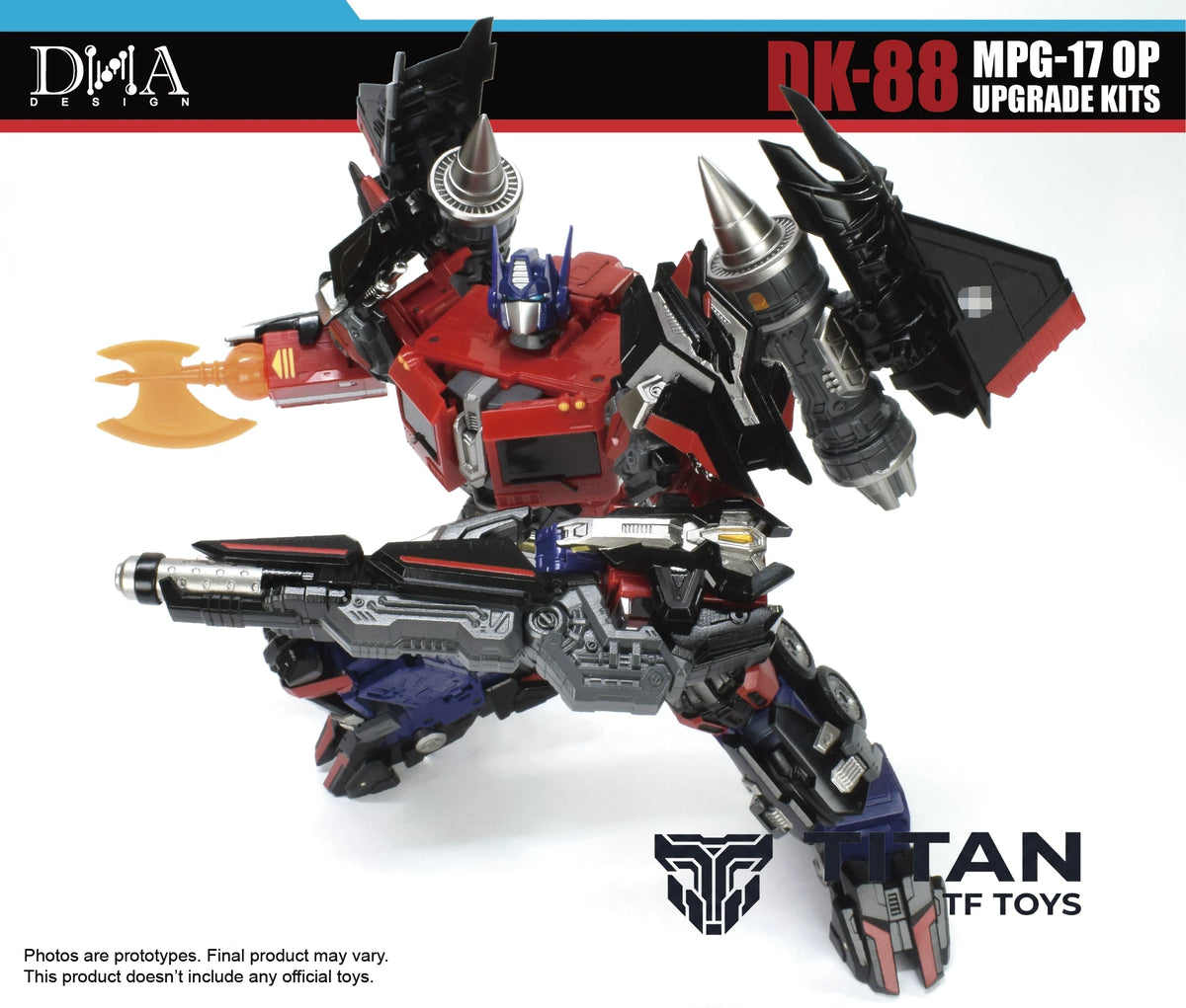 DNA Design DK-88 MPG-17 Ginrai Jet Powered Armor Upgrade Kit with First-Run Bonus [Pre-Order]