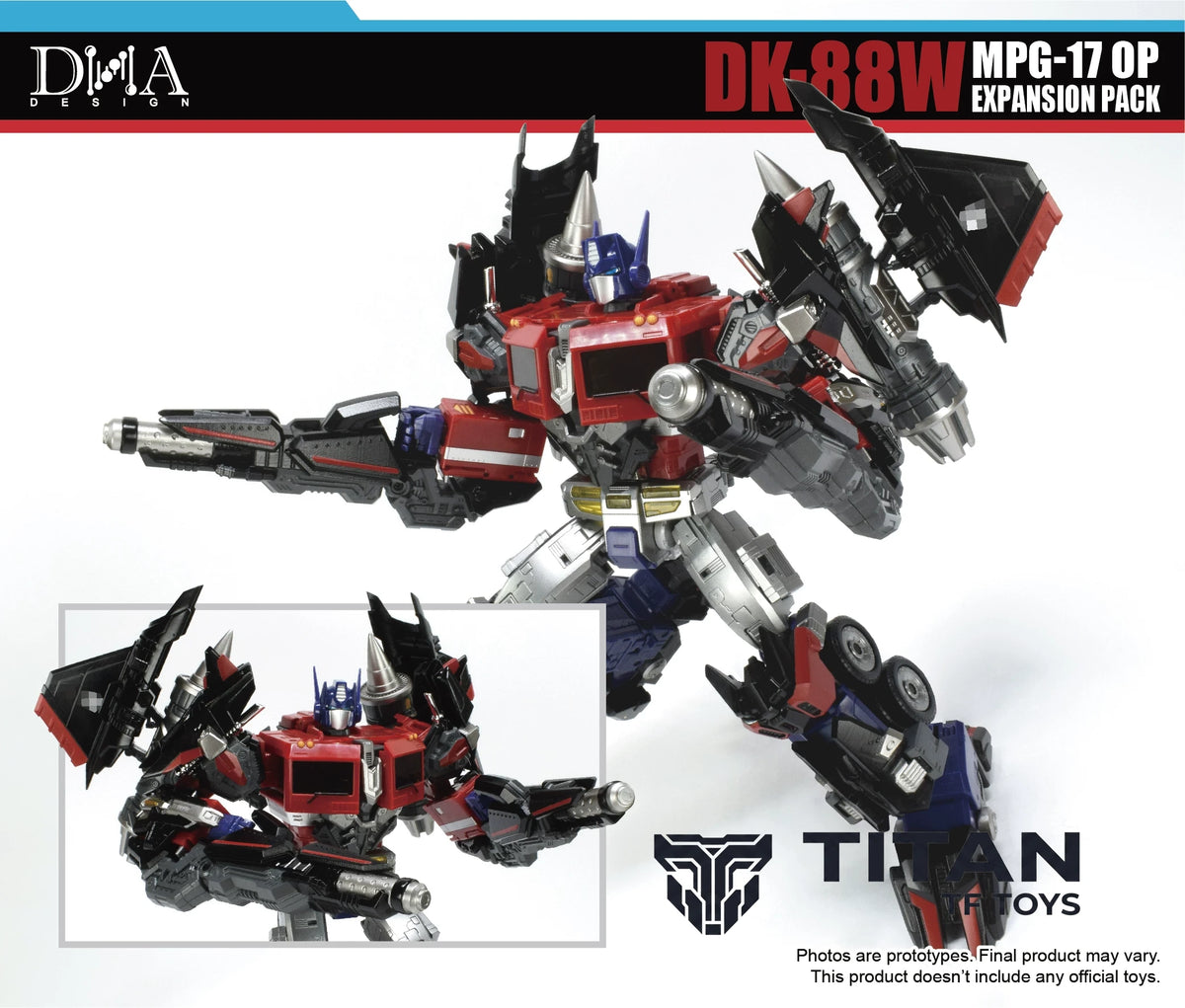 DNA Design DK-88 MPG-17 Ginrai Jet Powered Armor Upgrade Kit with First-Run Bonus [Pre-Order]