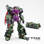 DreamStar Toys DST02-002 Crane Hook Devastator Combiner Member Action Figure - Official Product Photo