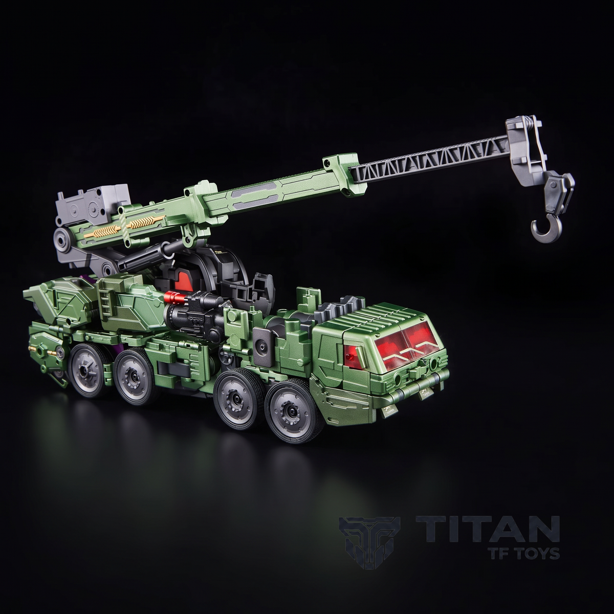DreamStar Toys DST02-002 Crane Hook Devastator Combiner Member Action Figure - Detailed View 3