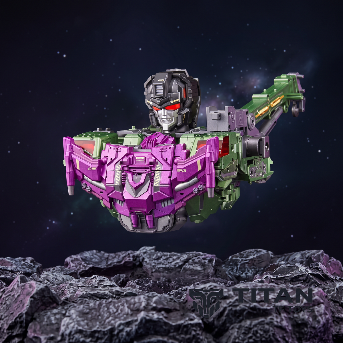 DreamStar Toys DST02-002 Crane Hook Devastator Combiner Member Action Figure - Detailed View 5