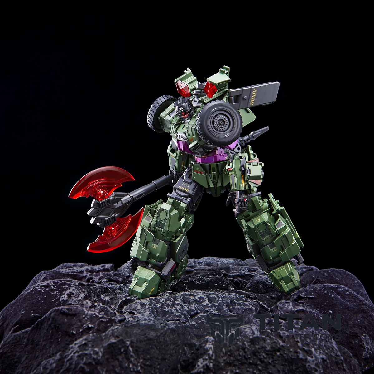 DreamStar Toys DST02-003 Dump Hauler Long Haul Devastator Combiner Member Action Figure - Detailed View 3