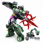 DreamStar Toys DST02-006 Excavator Scavenger Devastator Combiner Member Action Figure - Official Product Photo
