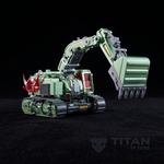 DreamStar Toys DST02-006 Excavator Scavenger Devastator Combiner Member Action Figure - Detailed View 3