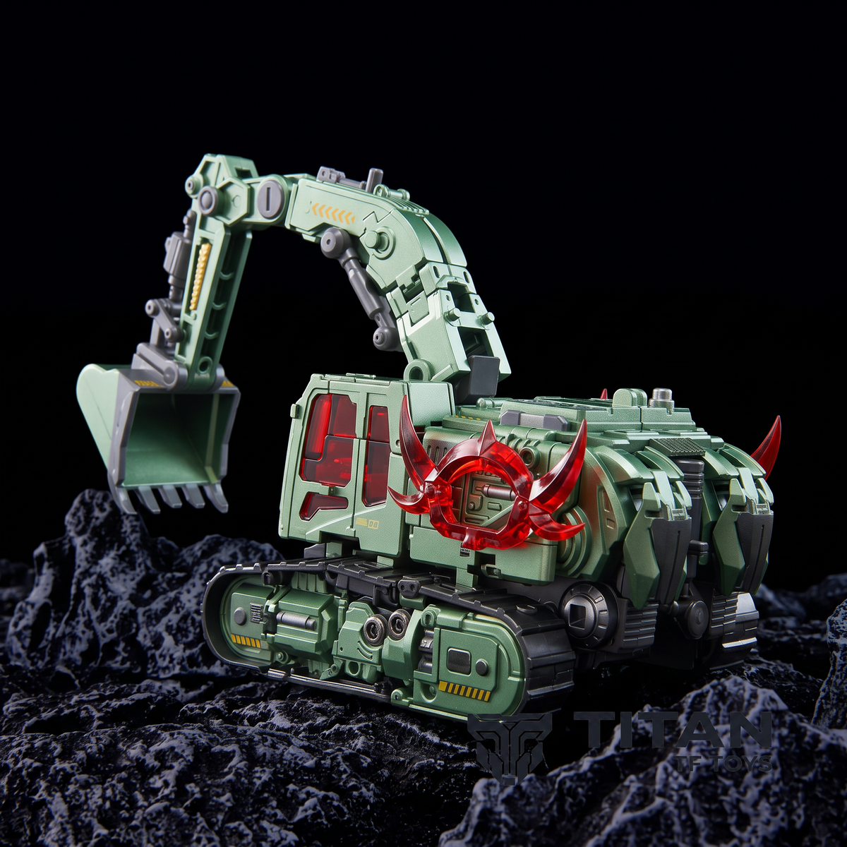 DreamStar Toys DST02-006 Excavator Scavenger Devastator Combiner Member Action Figure - Detailed View 4