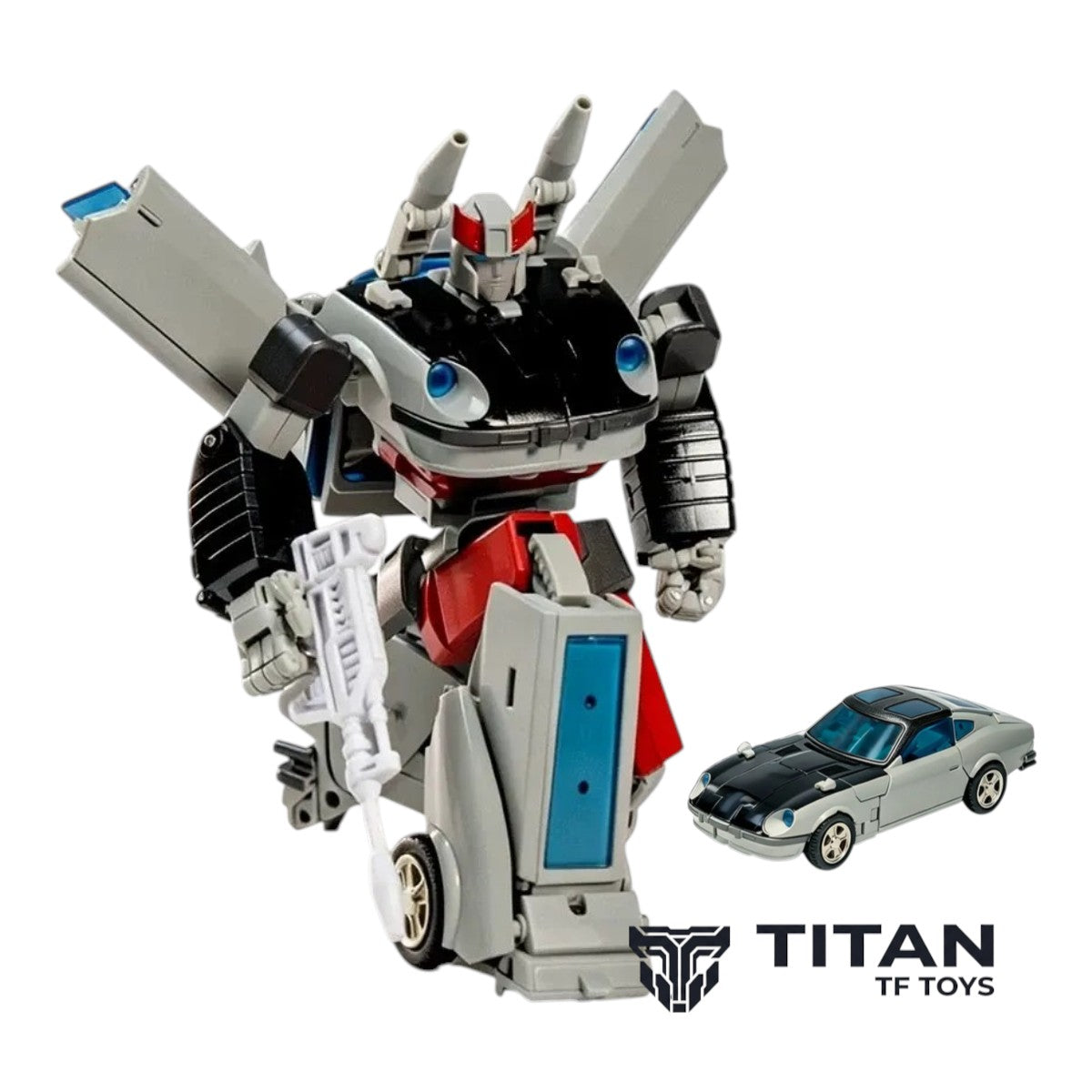 DX9 Toys D19 Silver Stalker Bluestreak G1 Masterpiece Scale Action Figure - Official Photo 1