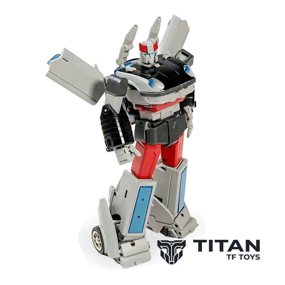 DX9 Toys D19 Silver Stalker Bluestreak G1 Masterpiece Scale Action Figure - Official Photo 4