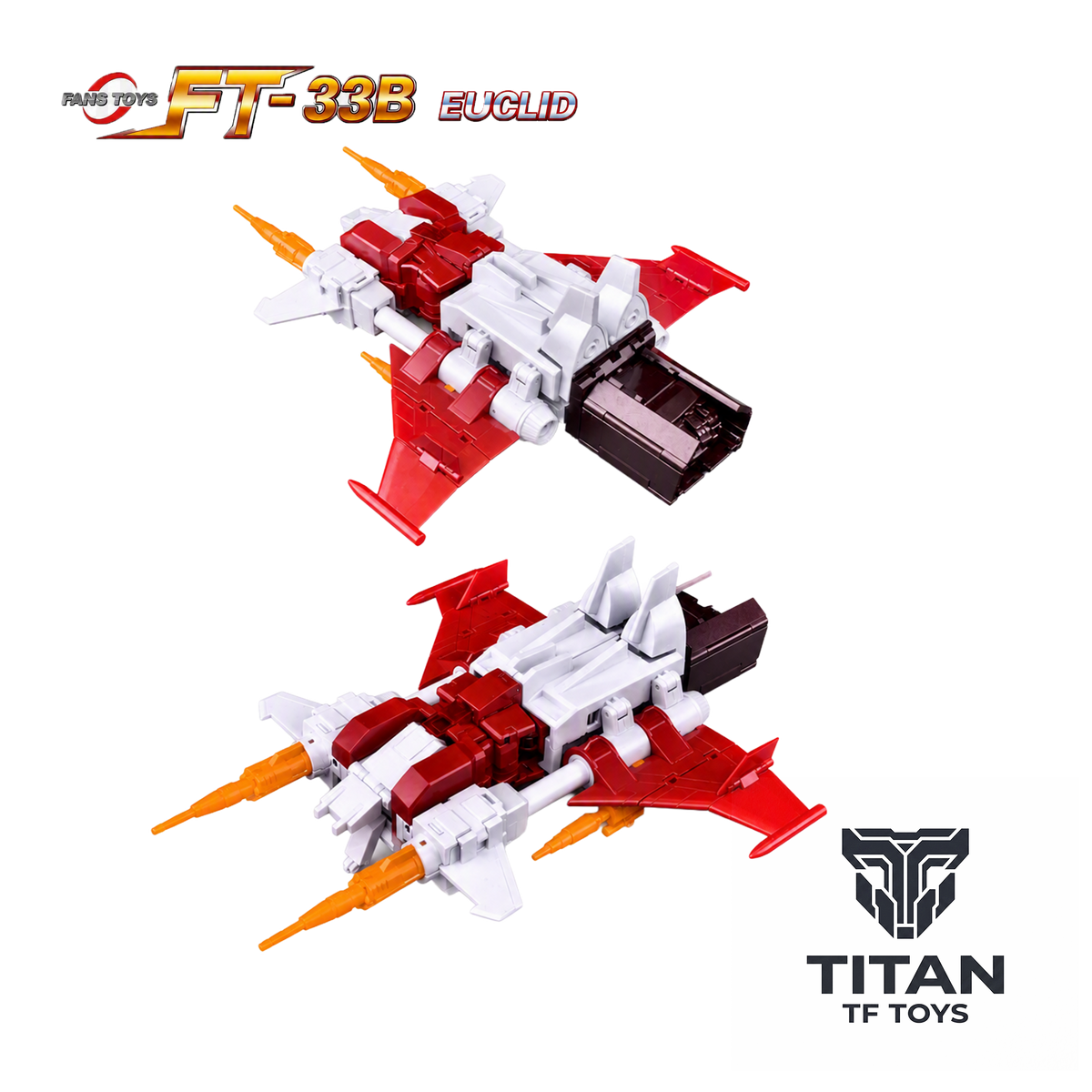 FansToys FT-33B Euclid Computron Combiner Strafe Jet Figure [Pre-Order Deposit] - Official Image 4