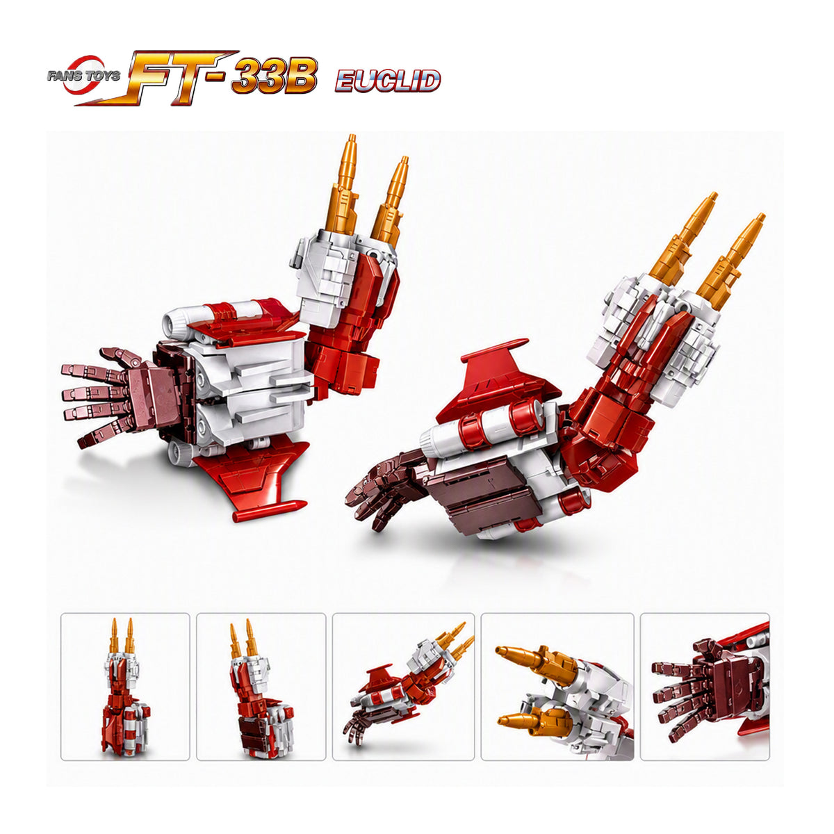 FansToys FT-33B Euclid Computron Combiner Strafe Jet Figure [Pre-Order Deposit] - Official Image 5