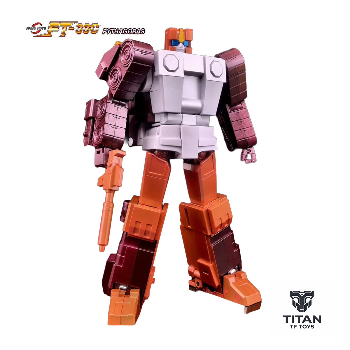 FansToys FT-33C Pythagoras Computron Combiner Drill Team Figure [Pre-Order Deposit] - Masterpiece Collectible Figure