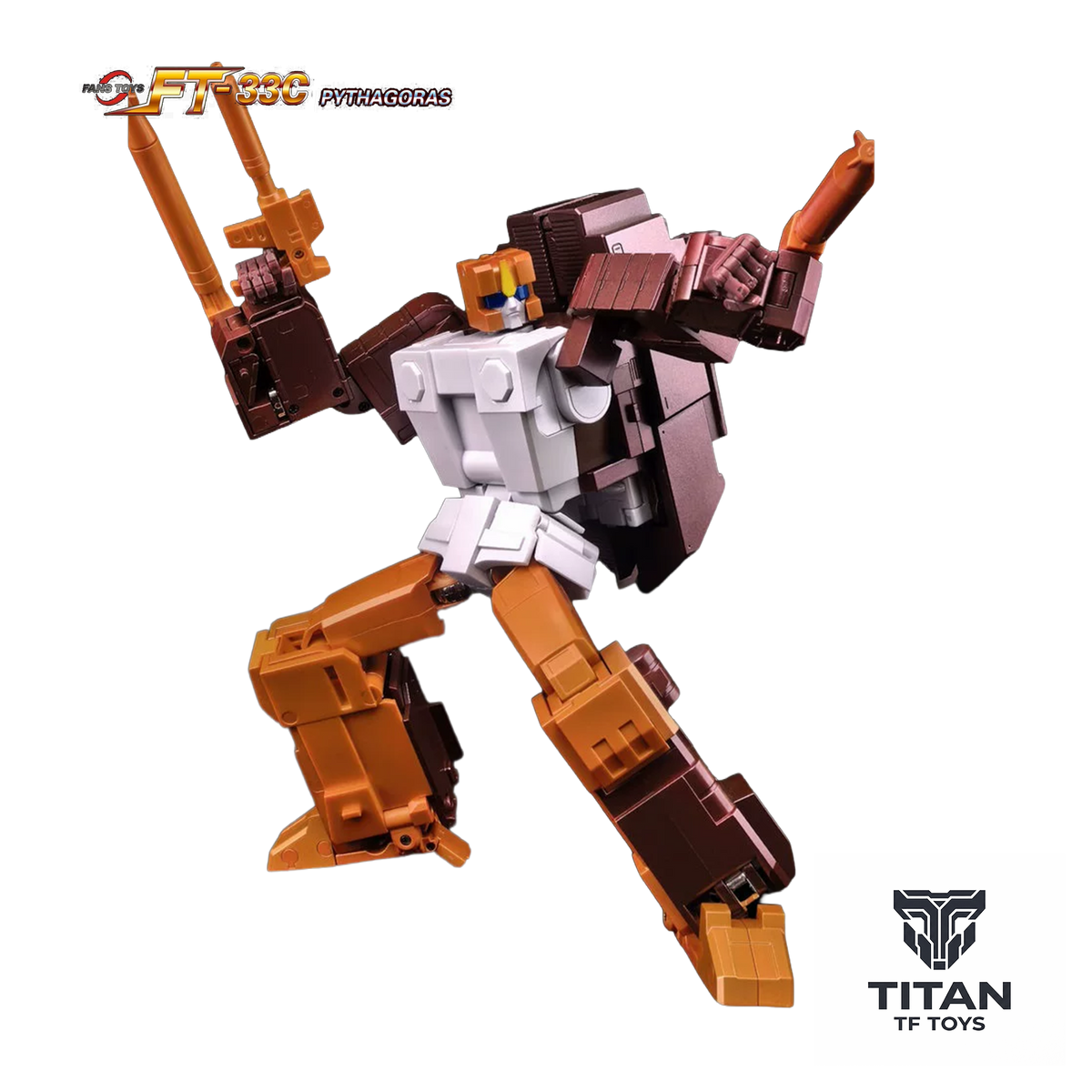 FansToys FT-33C Pythagoras Computron Combiner Drill Team Figure [Pre-Order Deposit] - Official Image 2