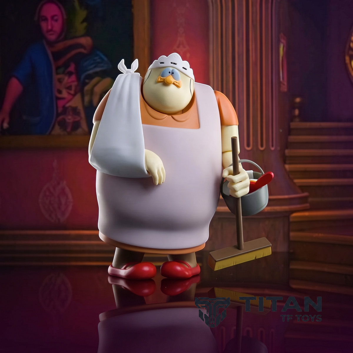 Happy Childhood HC-02 Destruction Maid Nanny Count Duckula 1/12 Scale Action Figure - Official Product Photo