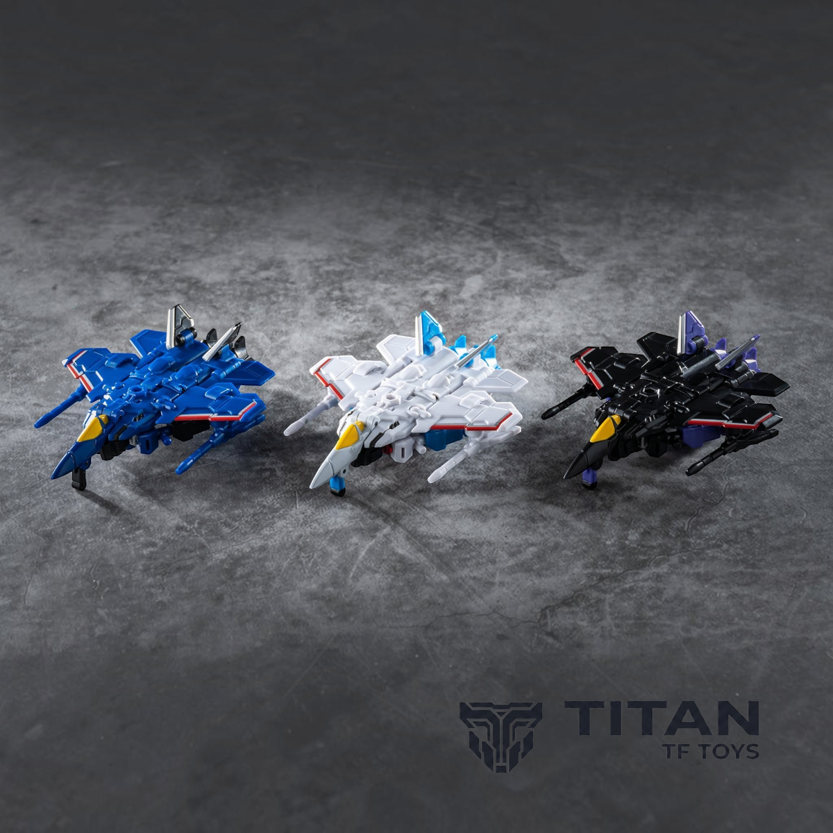 Iron Factory IF-EX27G Wing Guards Seekers Trio Set of 3 Legends Scale Figures - Detailed View 2
