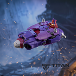 Iron Factory IF-EX49P Void Legion Alpha Trion Legends Scale Action Figure - Detailed View 3