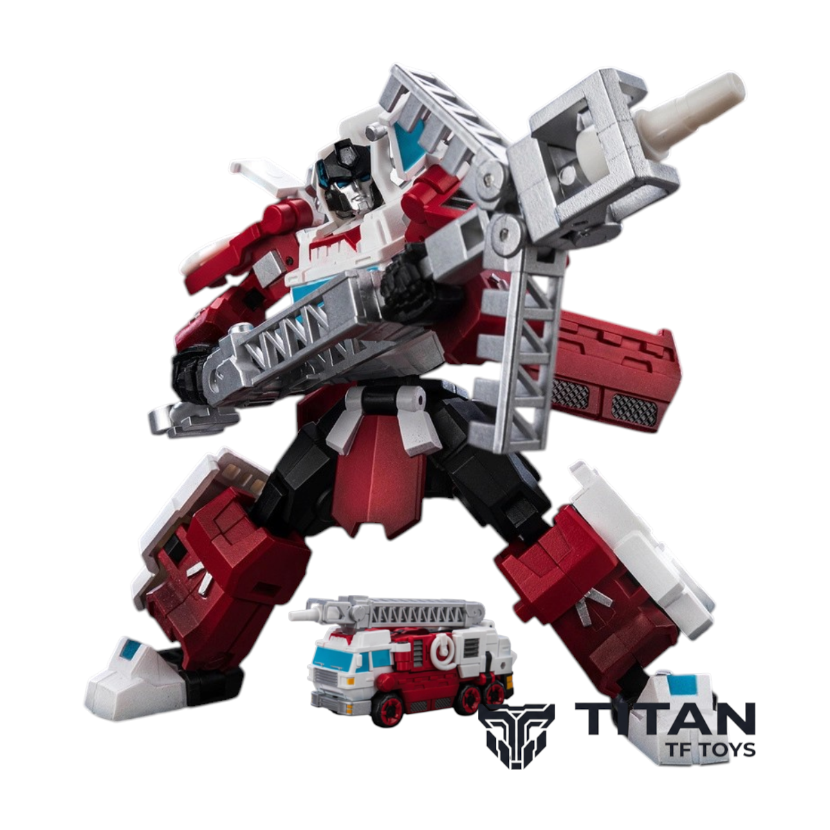 Iron Factory IF-EX62H Heat Fire Fireflight Legends Scale Action Figure - Official Product Photo