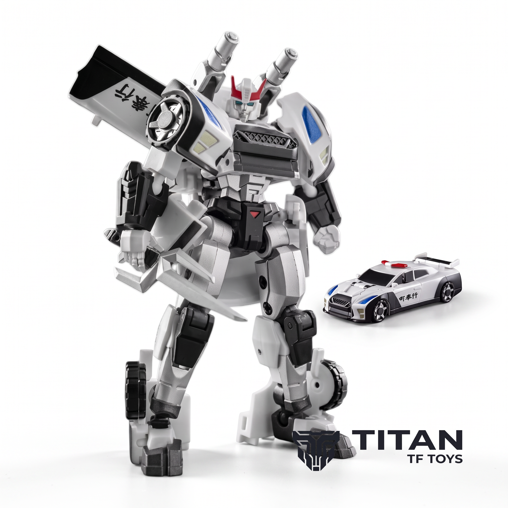 Iron Factory IF-EX63 Patrol Prowl Legends Scale Action Figure - Official Product Photo