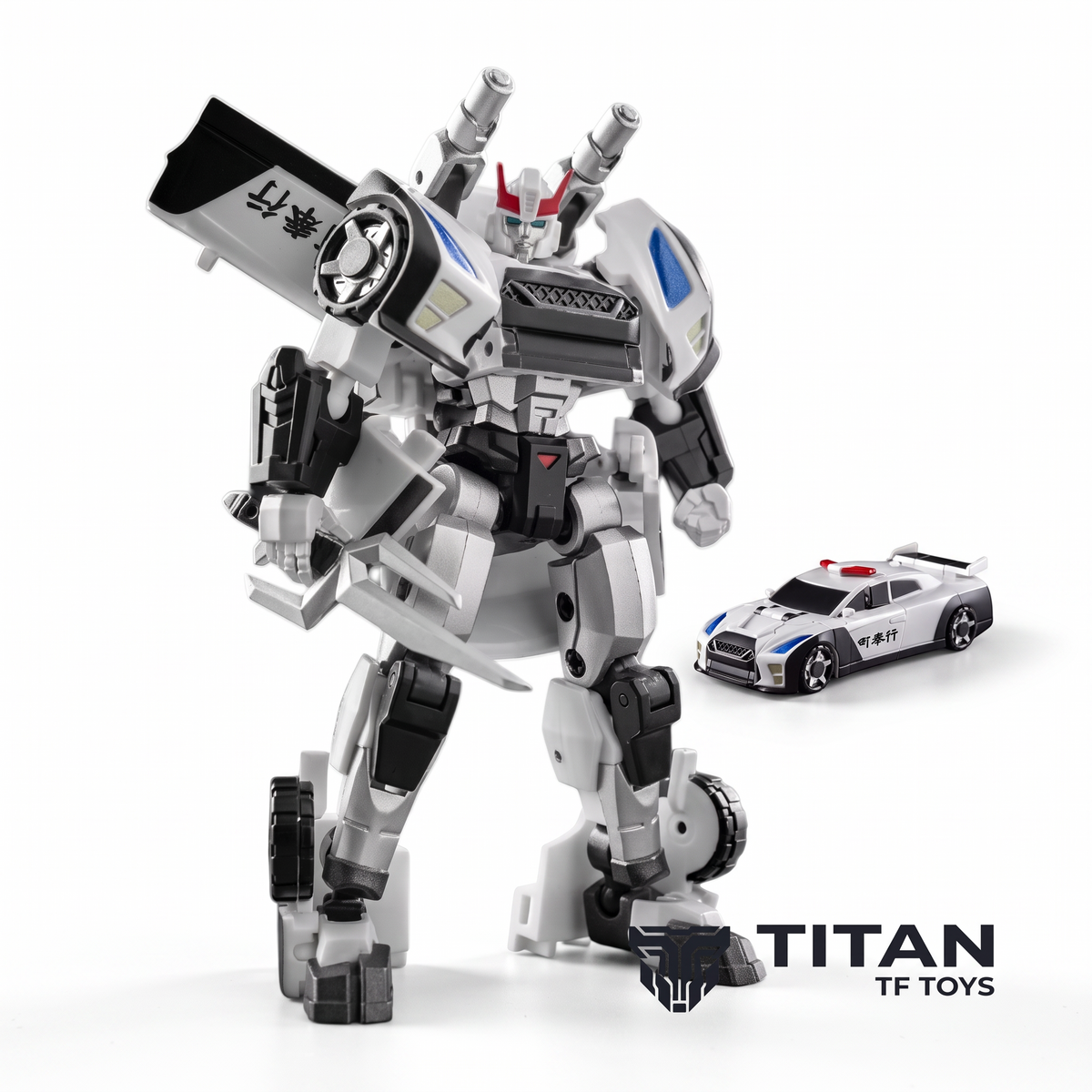 Iron Factory IF-EX63 Patrol Prowl Legends Scale Action Figure - Official Product Photo