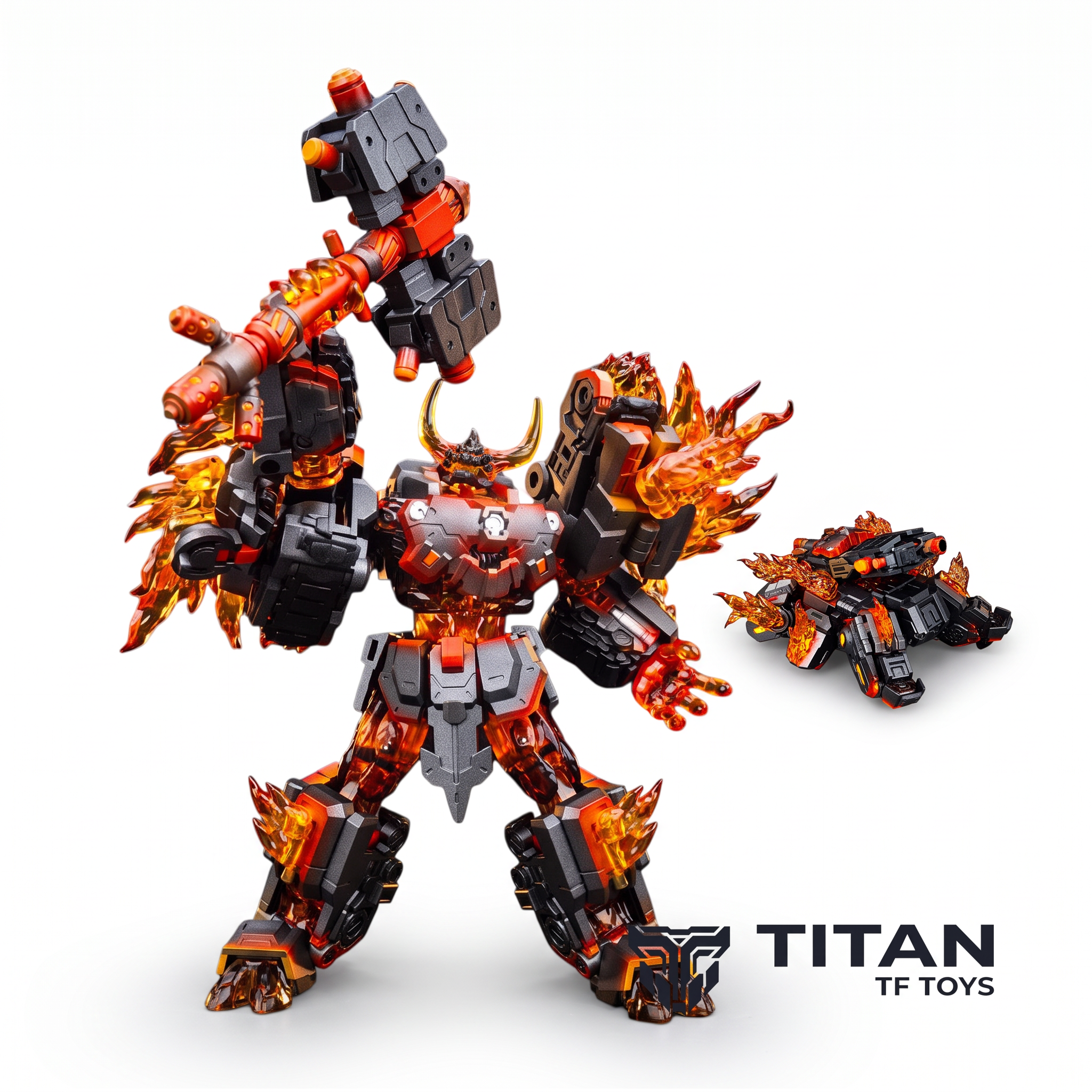 Iron Factory IF-EX72R Chaos The Fallen Rahu Legends Scale Action Figure - Official Product Photo