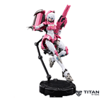 Lucky Cat Cyber Goddess CG-01 Venus Arcee Transforming Action Figure - Detailed View 3