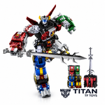 Lucky Cat MC-01S Beast King Voltron Metallic Color Action Figure [Pre-Order Deposit] - Official Product Photo