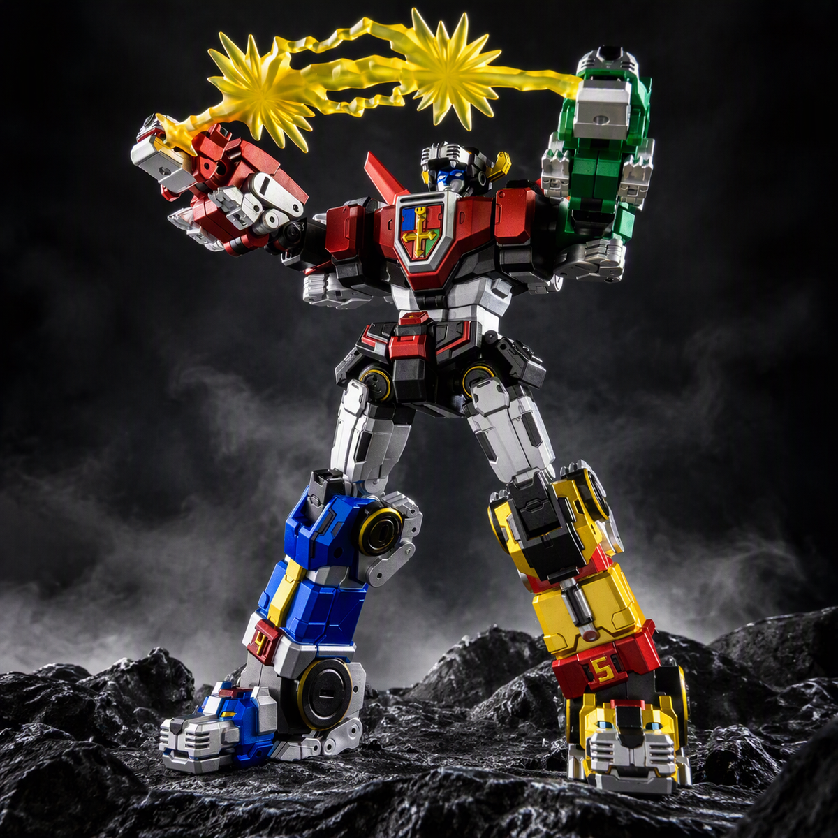 Lucky Cat MC-01S Beast King Voltron Metallic Color Action Figure [Pre-Order Deposit] - Detailed View 2