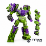 Lucky Cat MC-02 ICE Frost Giant Clear Devastator Combiner Box Set [Pre-Order Deposit]