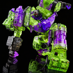 Lucky Cat MC-02 ICE Frost Giant Clear Devastator Combiner Box Set [Pre-Order Deposit] - Detailed View 3