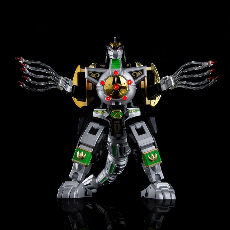 Lucky Cat MC-05 Dragon King Dragonzord Combiner Action Figure - Detailed View 4