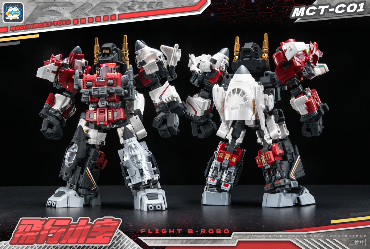 MachineCat Toys MCT-C01 Flight B-ROBO Superion - Detailed View Angle 4