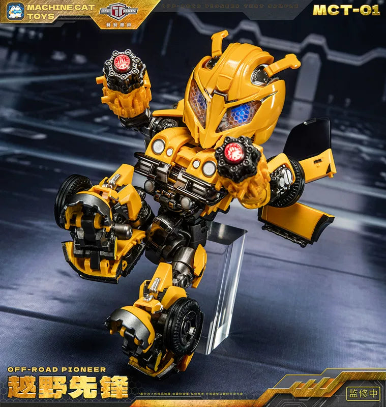 MachineCat Toys MCT-01 Off-Road Pioneer Scout Chibi Transforming Figure [Pre-Order Deposit] - Detailed View 2
