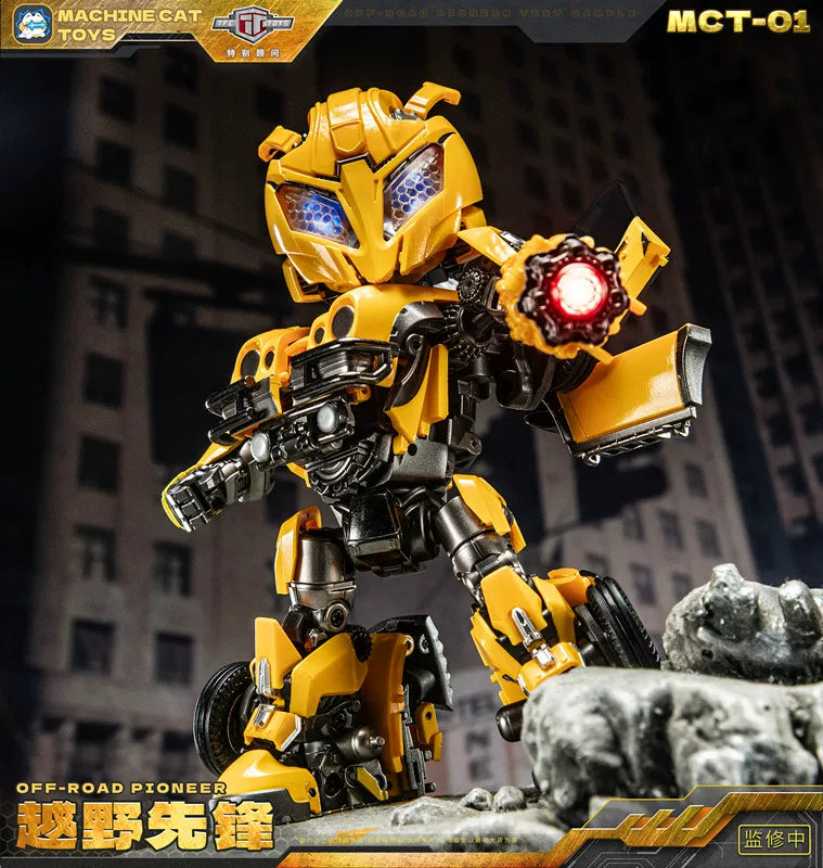 MachineCat Toys MCT-01 Off-Road Pioneer Scout Chibi Transforming Figure [Pre-Order Deposit] - Detailed View 3