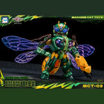 MachineCat Toys Steel Beast Land Buzzing Bee Waspinator Chibi Transforming Figure [Pre-Order Deposit] - Detailed View 4