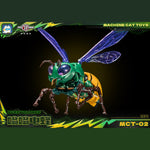 MachineCat Toys Steel Beast Land Buzzing Bee Waspinator Chibi Transforming Figure [Pre-Order Deposit] - Detailed View 6
