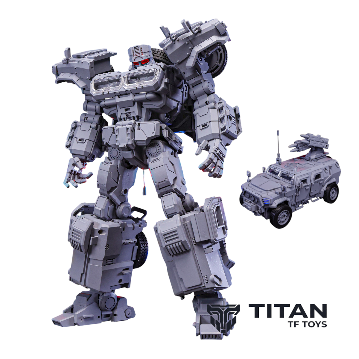 Mecha Invasion Titan Orbit Series TE-01A Orion Jeep Swindle Masterpiece Scale [Pre-Order Deposit] - Official Product Photo