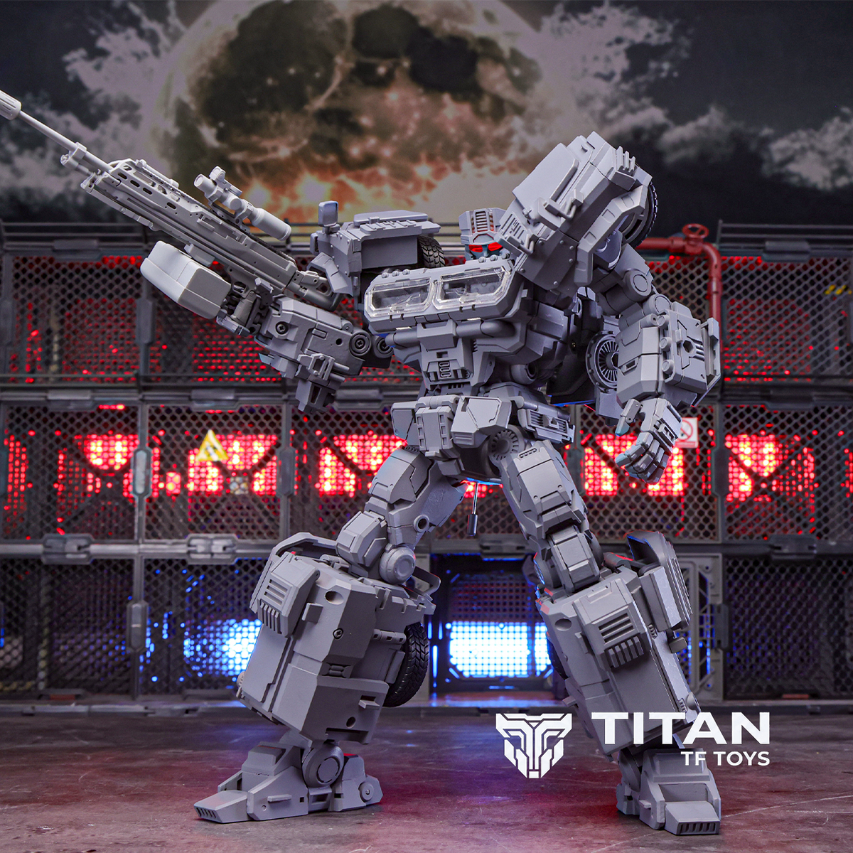 Mecha Invasion Titan Orbit Series TE-01A Orion Jeep Swindle Masterpiece Scale [Pre-Order Deposit] - Detailed View 2