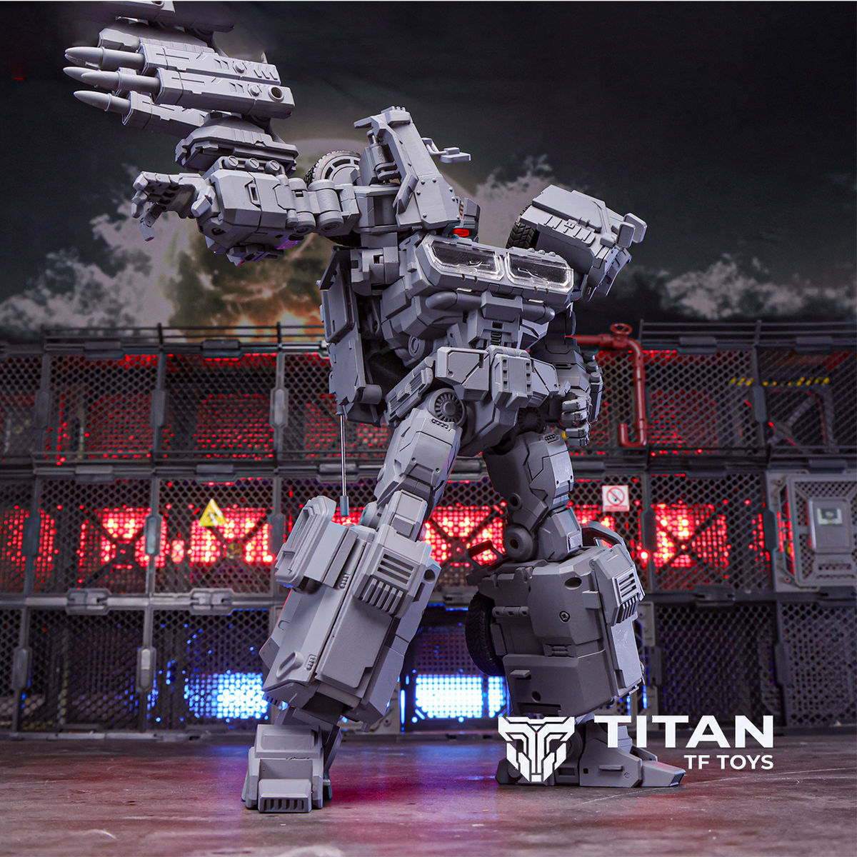 Mecha Invasion Titan Orbit Series TE-01A Orion Jeep Swindle Masterpiece Scale [Pre-Order Deposit] - Detailed View 4