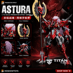 MOSHOW Toys MCT-J03 Asyura Iron Saga Noble Class X Alloy Mecha Figure - Official Image 3