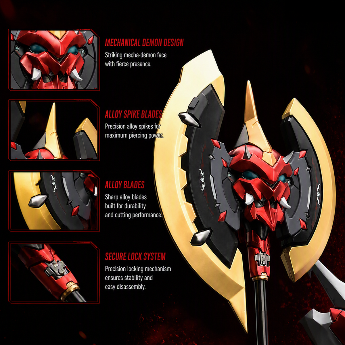 MOSHOW Toys MCT-J03 Asyura Iron Saga Noble Class X Alloy Mecha Figure - Official Image 6
