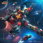 MOSHOW Toys MCT-J02 Sengoku Majin GoShogun Noble Class X Die-Cast Figure - Official Image 3